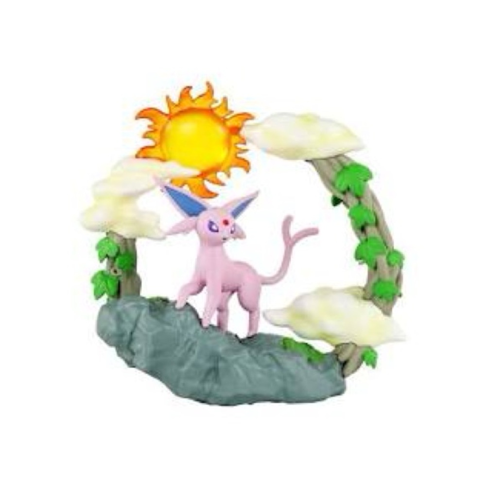 Pokémon Circular Diorama Collection Espeon with Sun Rement